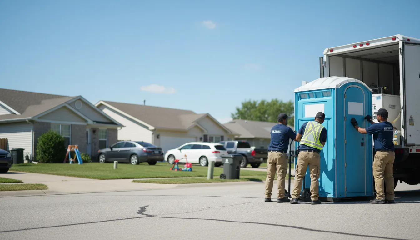 Standard Porta Potty Rentals in Wapello, IA near me